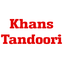 Khan's Tandoori logo.